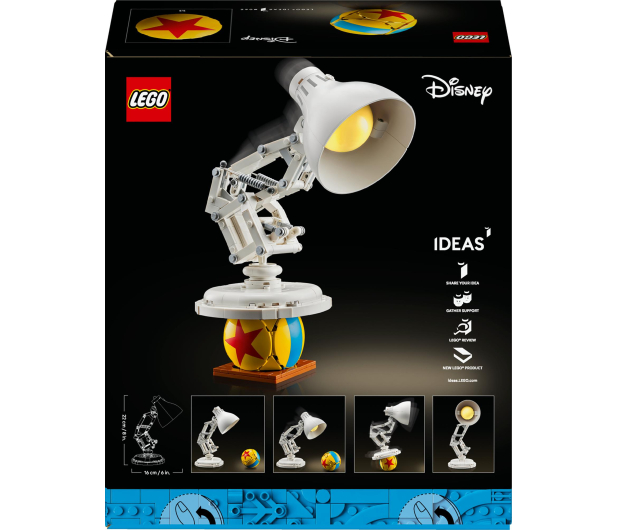 LEGO Ideas 21357 Disney Pixar Luxo Jr. - 1331616 - zdjęcie 11